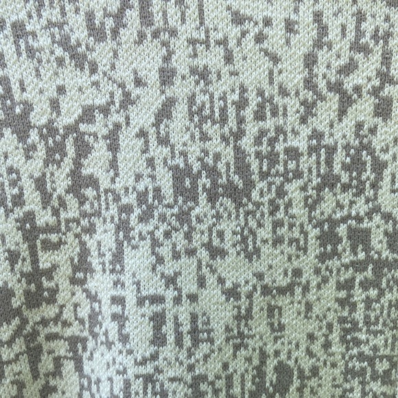 NWOT H by Halston Wrap Front Jacquard Sweater Jacket with Belt Women's Size 2X - Picture 7 of 7